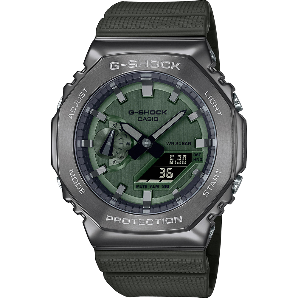 Montre G-Shock G-Metal GM-2100B-3AER Metal Covered CasiOak