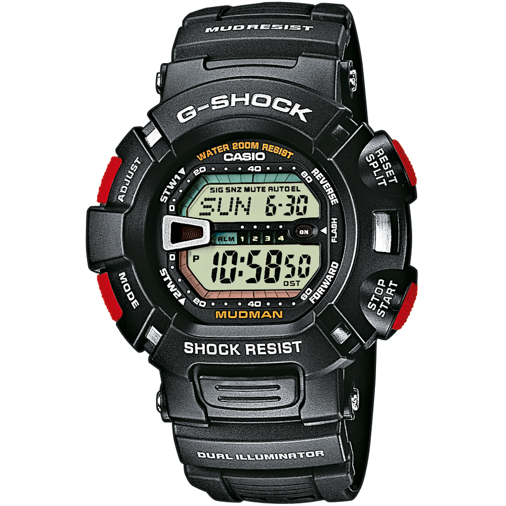 Montre G-Shock Master of G G-9000-1VER Mudman