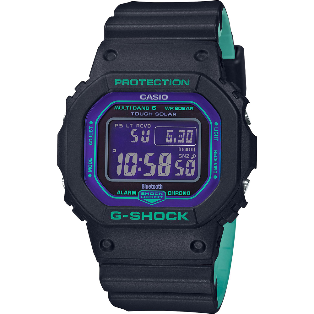 Montre G-Shock Origin GW-B5600BL-1ER Origin - Bluetooth 90's Color