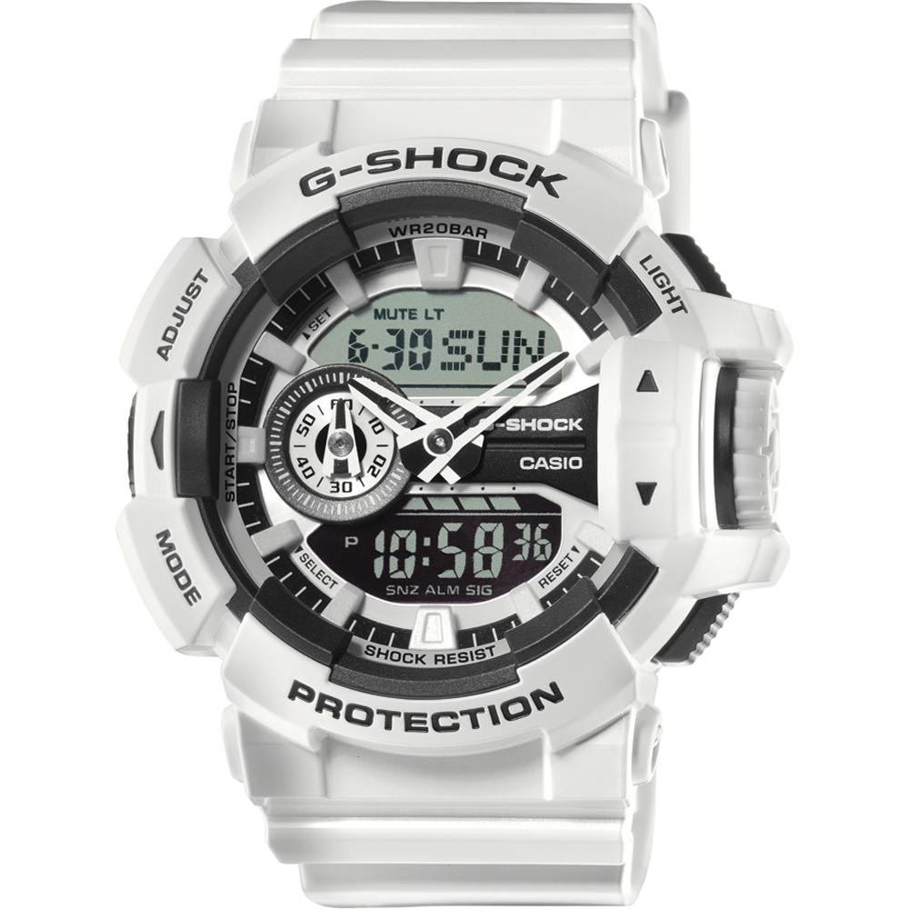 Montre G-Shock Classic Style GA-400-7AER Rotary Switch