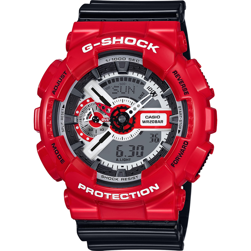 Montre G-Shock Classic Style GA-110RD-4A Solid Red