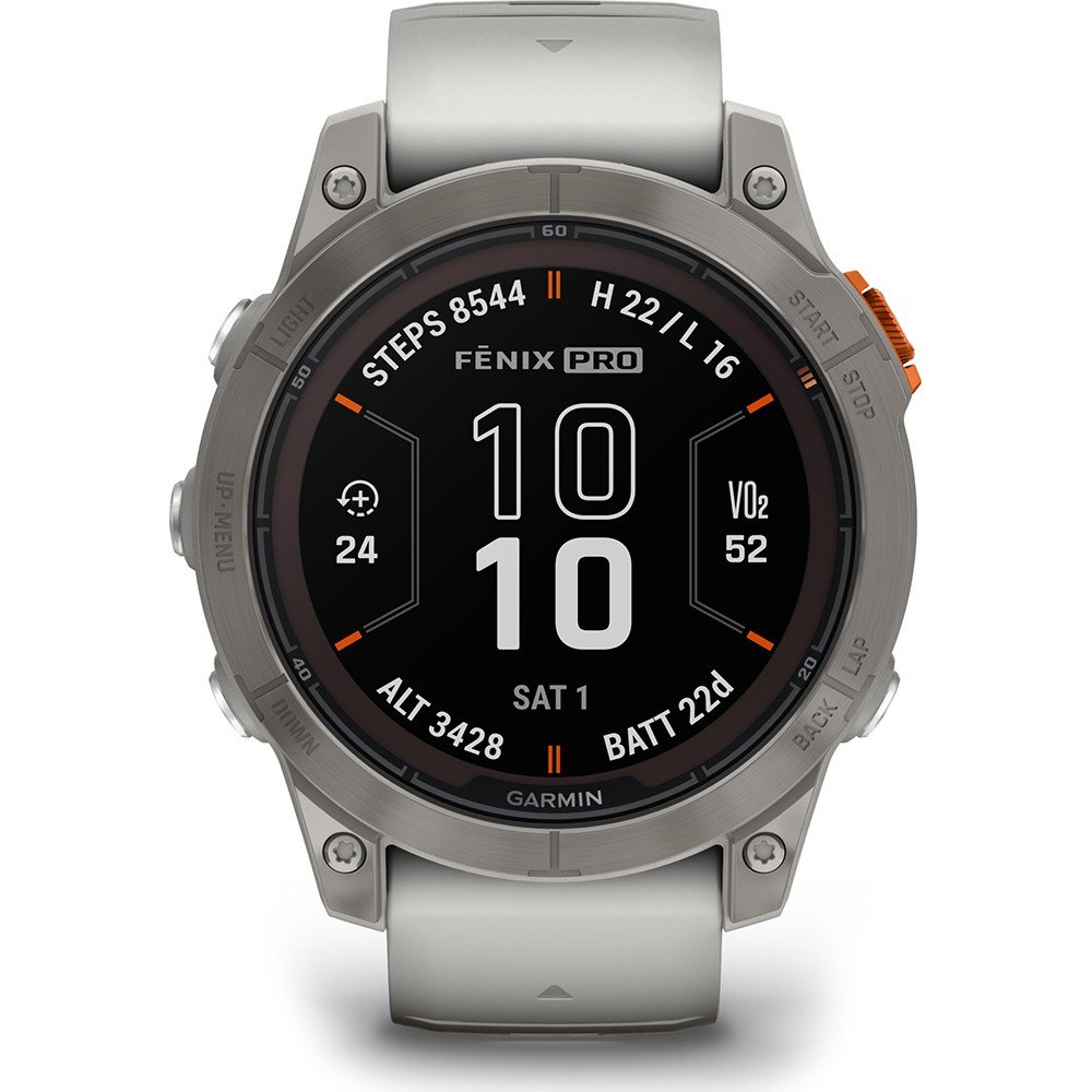 Montre cardio gps running GARMIN fenix 7x sapphire solar titane Carbon  GRAY/NOIR