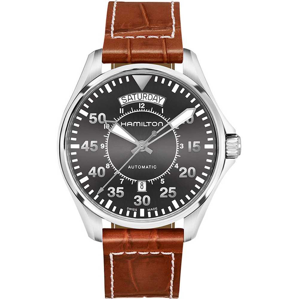 montre Hamilton Aviation H64615585 Khaki Pilot