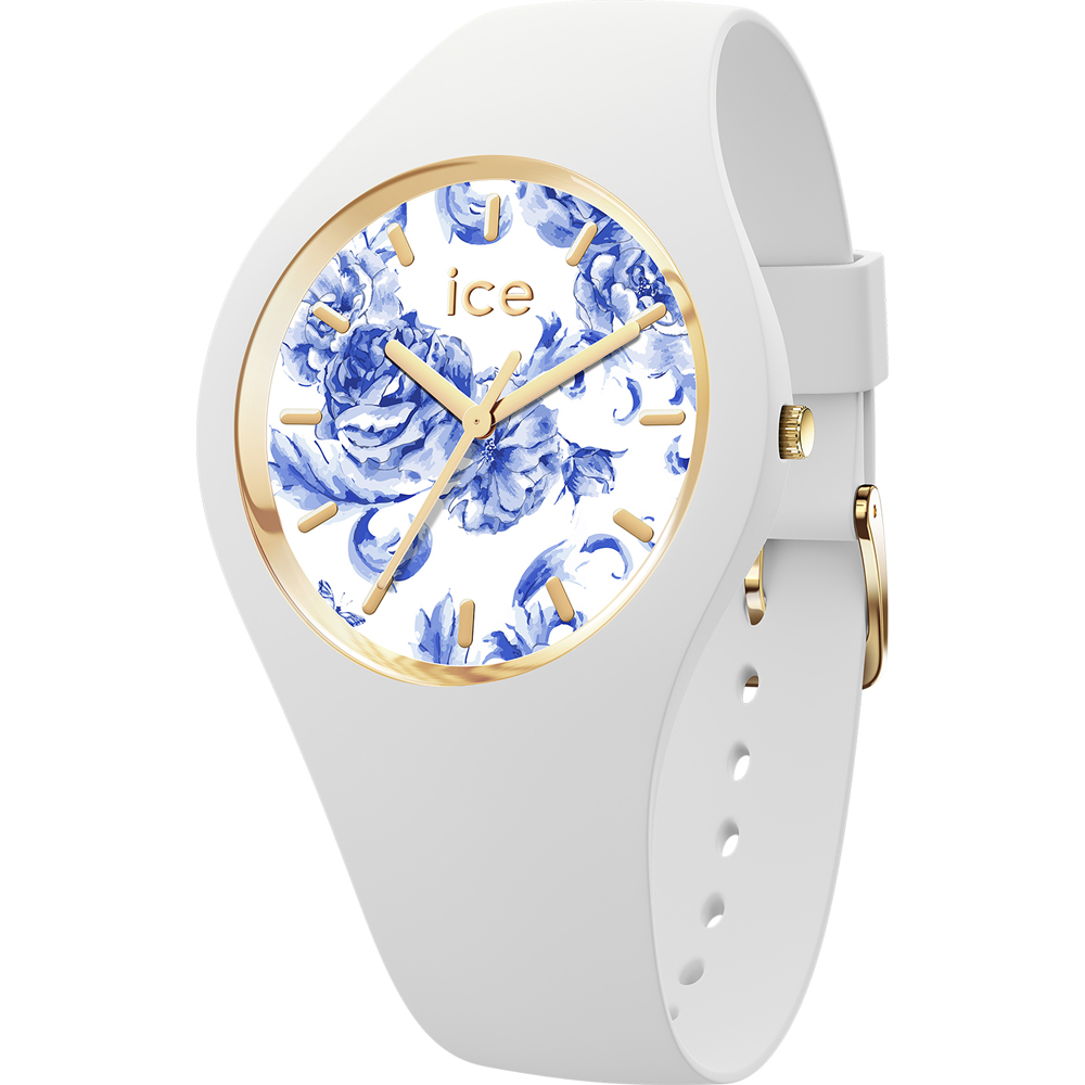 montre Ice-Watch Ice-Silicone 019226 ICE Blue - White porcelain
