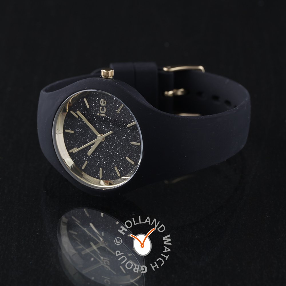 Ice-Watch Watch ICE Glitter 28 mm Black | The Little Green Bag
