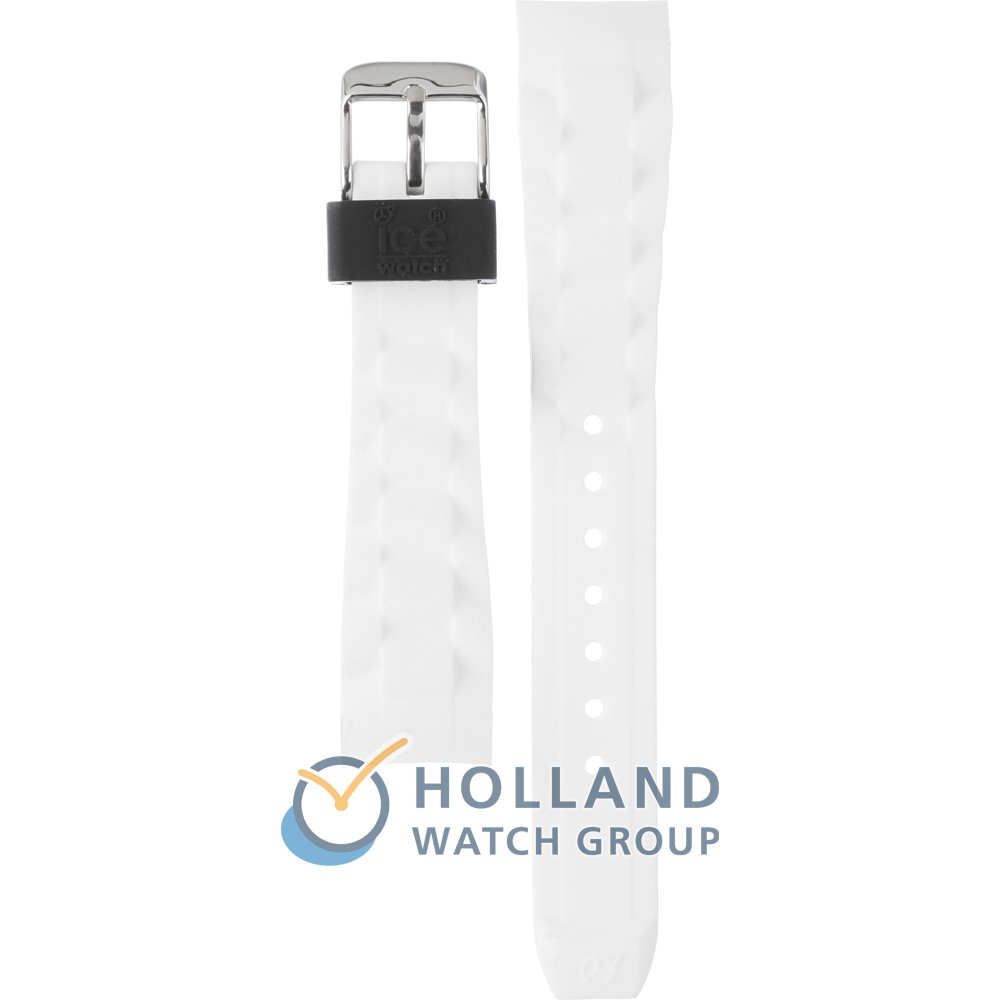 Bracelet Ice-Watch Straps 005143 SI.WK.S.S.11 ICE White