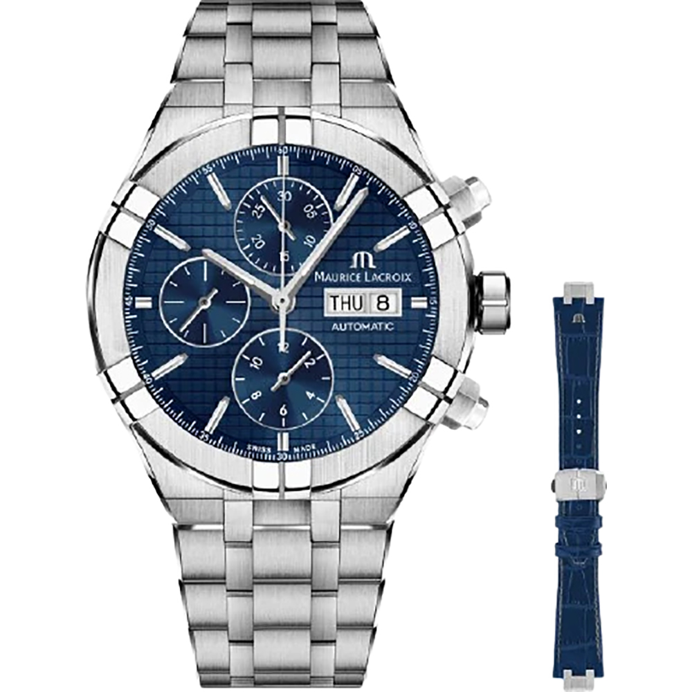 Montre Maurice Lacroix Aikon AI6038-SS002-430-2 Aikon Automatic chronograph  • EAN: 7630020610076 • Montre.be