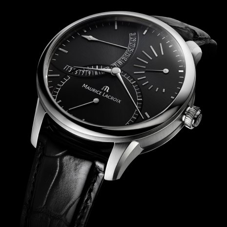 Montre type regulator ou petite seconde décentrée Maurice-lacroix-masterpiece-calendrier-retrograde-mp6508-ss001-330-1-7131261