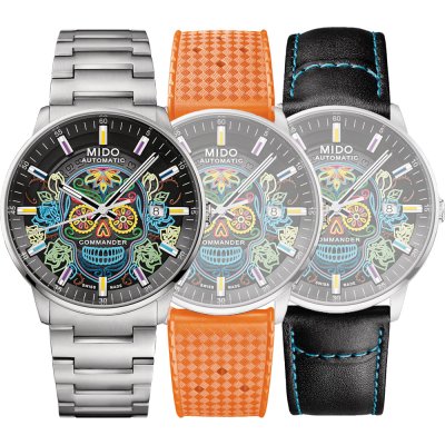 Montre MIDO Commander M0214071141104 Commander Gradient Catrines Set
