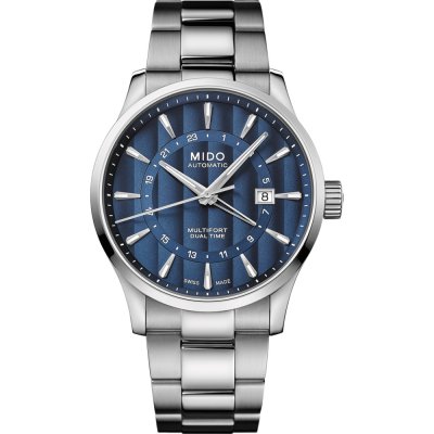 Montre MIDO Multifort M0384291104100 Multifort Dual Time