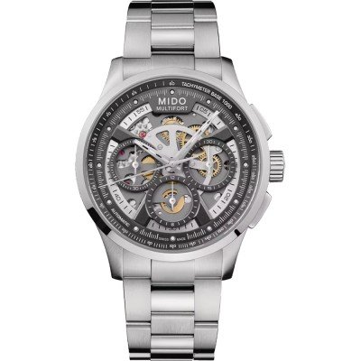 Montre MIDO Multifort M0386621106000 Multifort Skeleton Chronograph