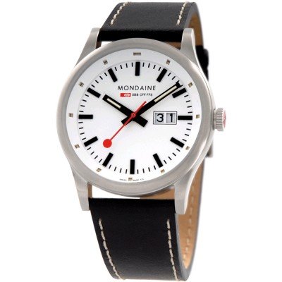 Mondaine Watch Time 3 hands Sport l Night Vision A669.30308.16SBB