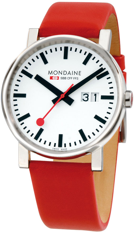 montre Mondaine Evo A627.30303.11SBC Evo Gent