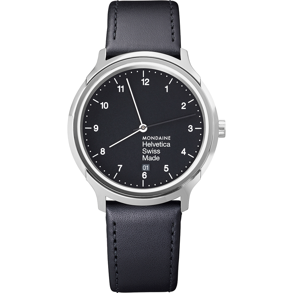 Montre Mondaine Helvetica MH1.R2220.LB Helvetica No1 Regular