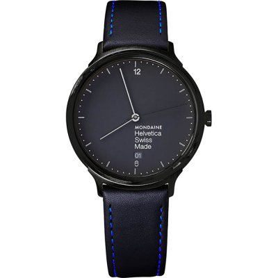 Montre Mondaine Helvetica MH1.L2222.LB-SC Helvetica 1 Light 38 NY Edition