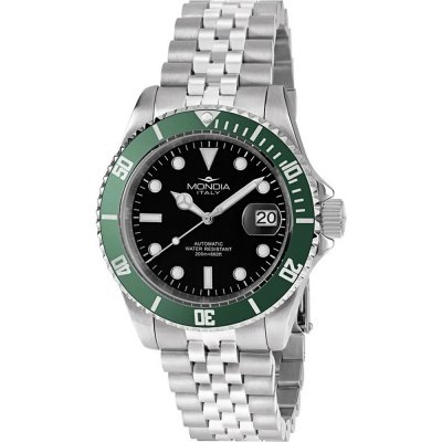 Montre Mondia MI-786-SSGR-BK-GB Madison Diver Automatic