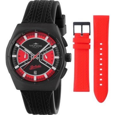 Montre Mondia MI-819-BK-BKRD-CG Rally Legend Chrono Set