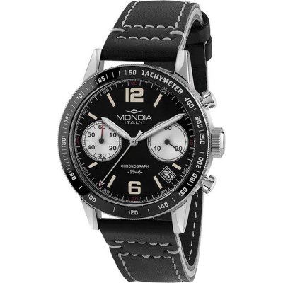 Montre Mondia MI-822-SS-BK-CP Heritage 1946