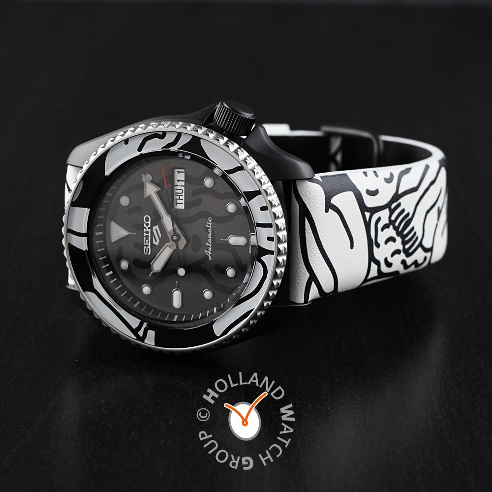 Montre Seiko 5 Sports SRPG43K1 Seiko 5 Sports Auto Moai • EAN:  4954628240507 • Montre.be