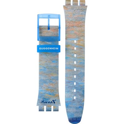 Bracelet Swatch Plastic - Originals Large (41mm) SUO/SO29/SO32 ASO29Z150 Monet's Palazzo Ducale