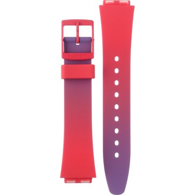 Bracelet Swatch Plastic - What If - Square - SO34 ASO34R700 Squarely Berry