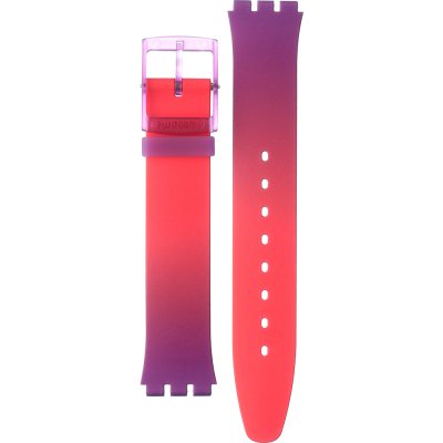 Bracelet Swatch Plastic - Skin Small 33.7mm - SF/SI/SS08/SS09 ASS08V108 SS08V108 Sweet Strawberry Dream