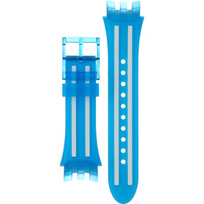 Bracelet Swatch Plastic - Scubaqua - SSC ASSCU09S100 SSCU09S100 Blue Fire