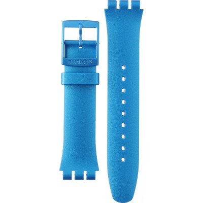 Bracelet Swatch Plastic - Originals Large (41mm) SUO/SO29/SO32 ASUOM116 Shimmer Blue