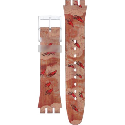 Bracelet Swatch Plastic - Originals Large (41mm) SUO/SO29/SO32 ASUOZ369 Riding the clouds