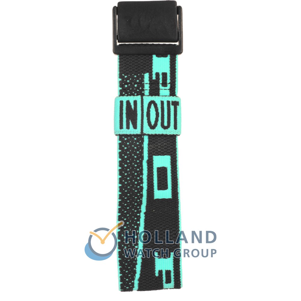 Bracelet Swatch Plastic - Pop Big - PW ABK105 BK105 Blue Pop
