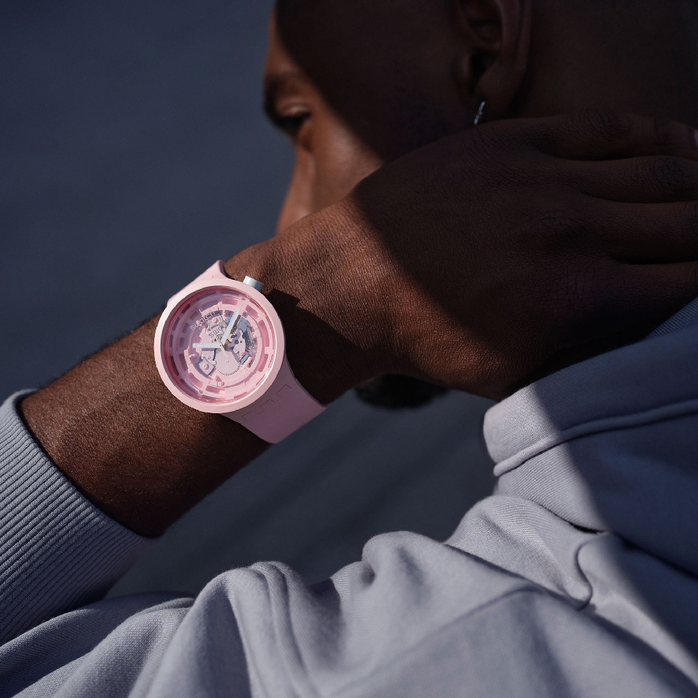 Montre Swatch Big Bold SB03P100 C-Pink • EAN: 7610522838406 • Montre.be