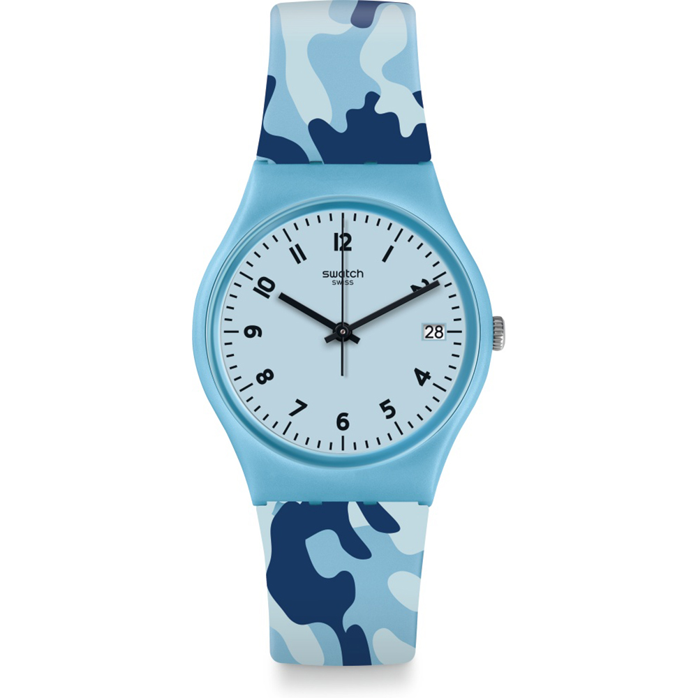 Montre Swatch Standard Gents GS402 Camoublue