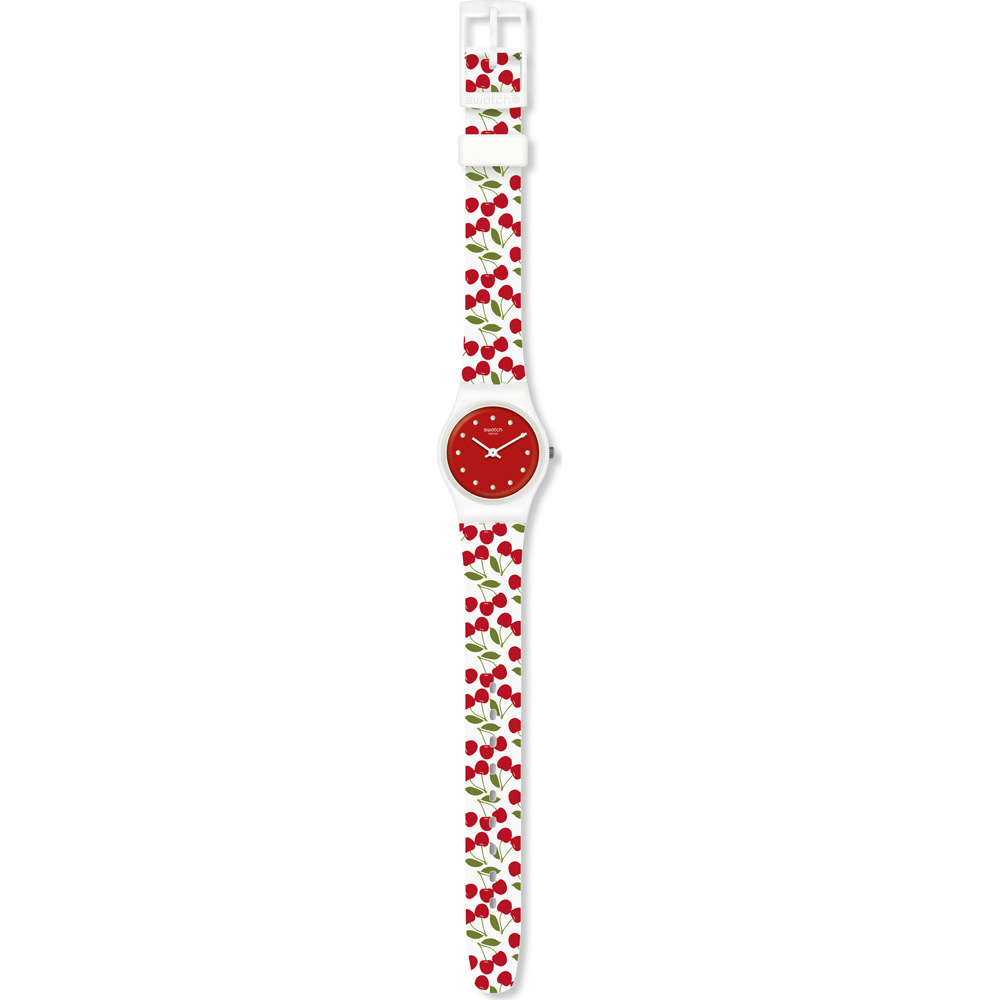 Montre Swatch Les Originales LW167 Cerise Moi • EAN: 7610522800908 •  Montre.be
