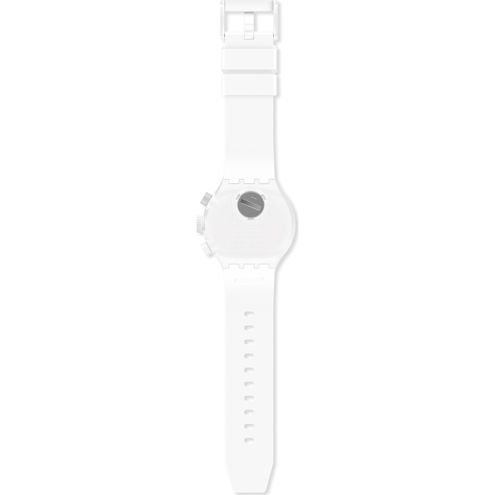 Montre Swatch Big Bold SB02W400 Chequered White • EAN: 7610522834484 •  Montre.be