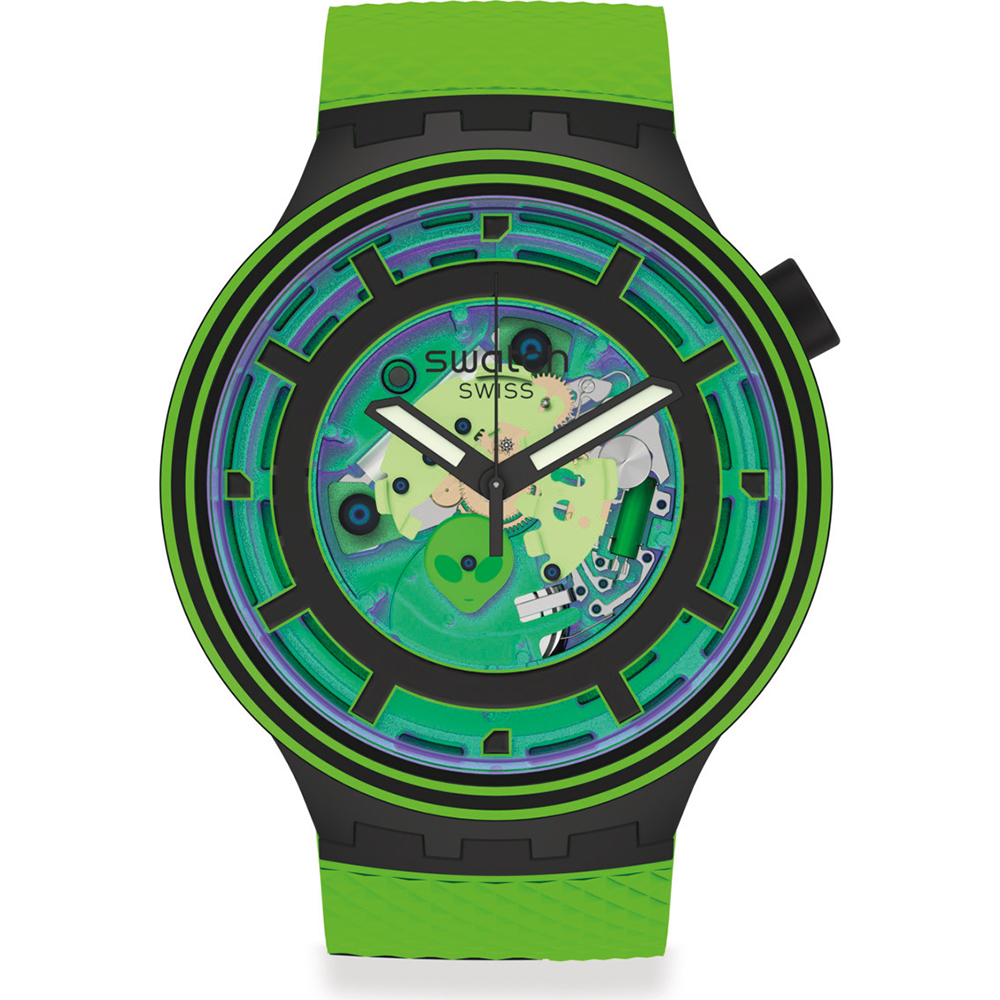 Montre Swatch Big Bold SB01B125 Come In Peace!