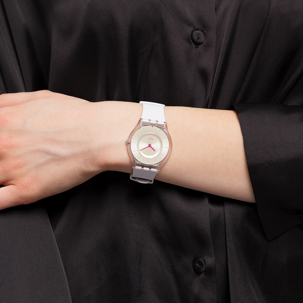 Montre Swatch Skin SS08V101 Creamy • EAN: 7610522839229 • Montre.be