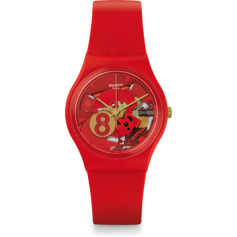 Montre Swatch Standard Gents GR166 Eight For Luck