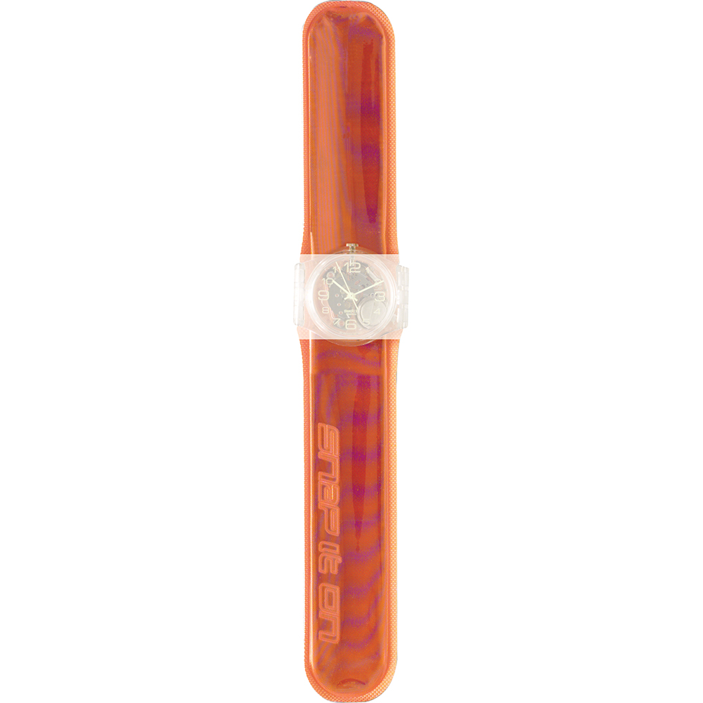 Bracelet Swatch AGK348C Orange Spring • Revendeur officiel • Montre.be