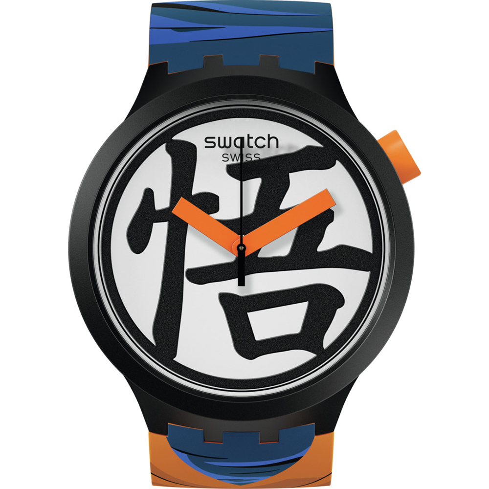 Montre Swatch Big Bold SB01Z101 GOKU X SWATCH