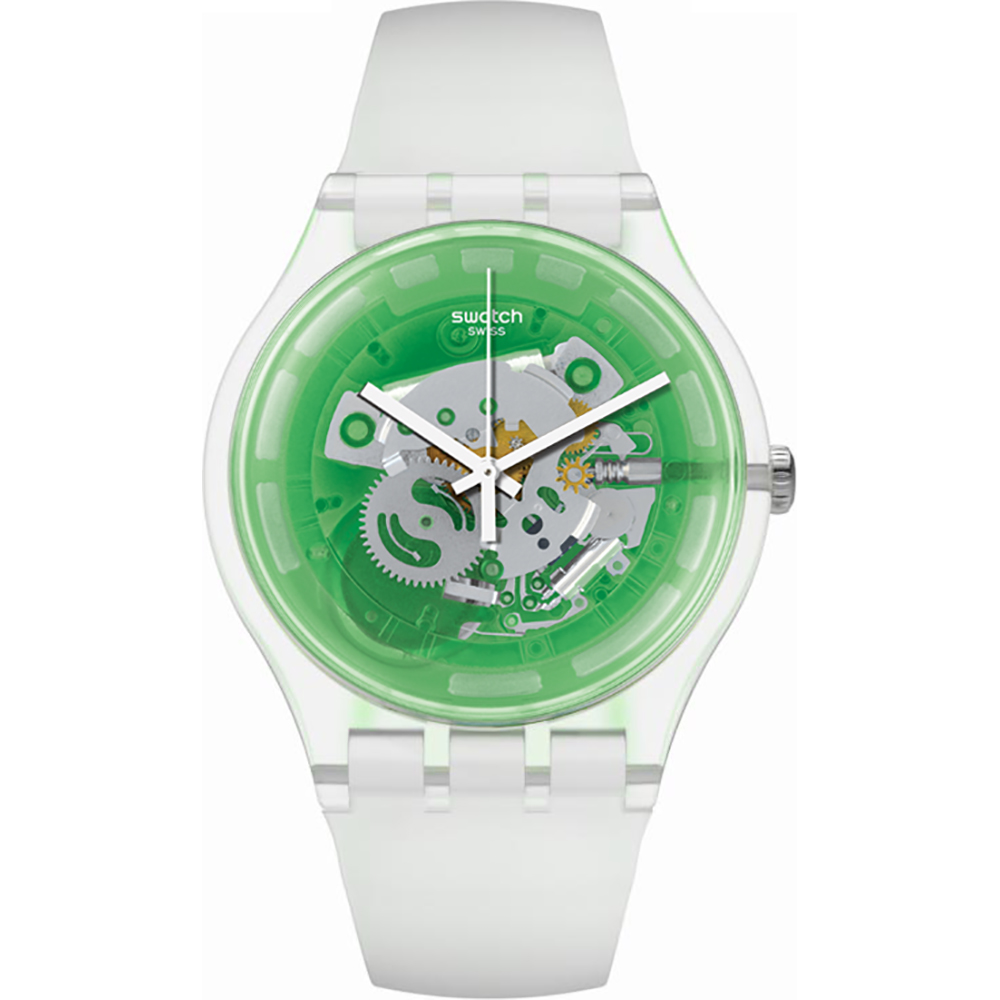 Montre Swatch NewGent SUOK131 Greenmazing