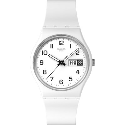 Montre Swatch Originals Medium (34mm) GW719 Blank Slate