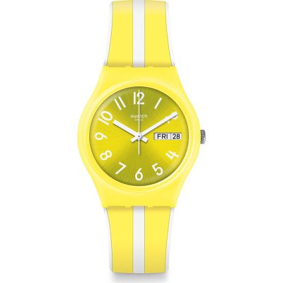 Montre Swatch Originals Medium (34mm) GJ702 Lemoncello