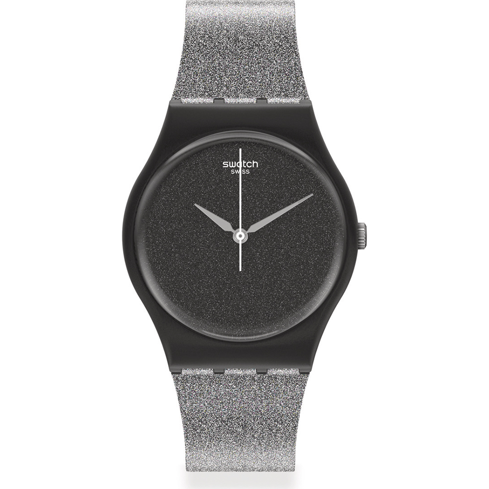 Montre Swatch Les Originales SO28B105 Magi Blacksparkle • EAN:  7610522846609 • Montre.be
