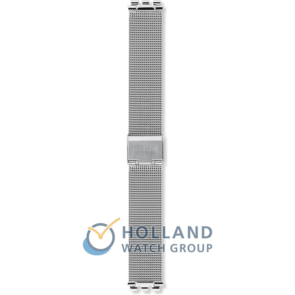 Bracelet Swatch ASFM118M Metal Knit • Revendeur officiel • Montre.be