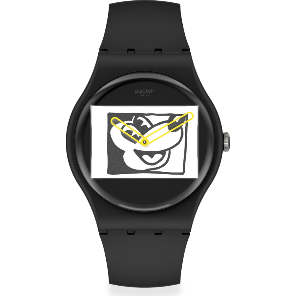 Montre Swatch Femme Irony Medium Tresor Blanc YLS141GC - Bijoux de Mode
