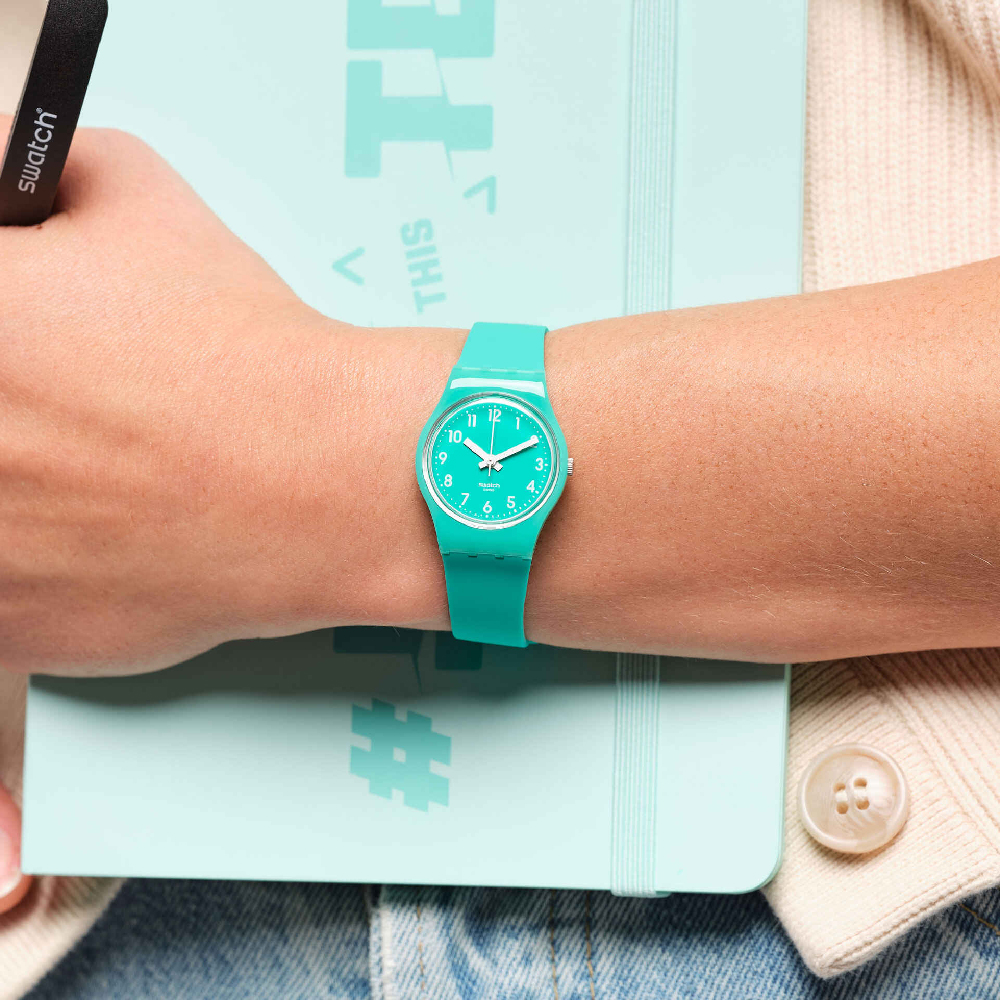 Montre Swatch LL115C Mint Leave • EAN: 7610522836976 • Montre.be