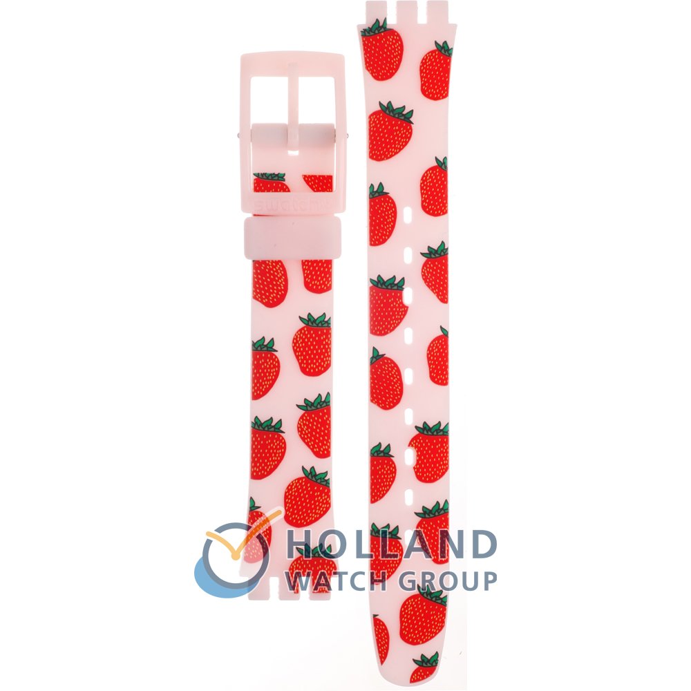 Bracelet Swatch ALP136 Miss Fraise • Revendeur officiel • Montre.be