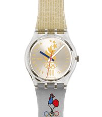 Bracelet Swatch AGZ150F Olympic Team France • Revendeur officiel • Montre.be