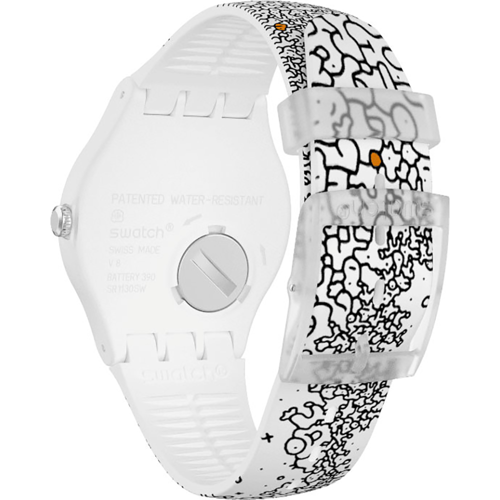 Swatch Orange Pusher Watch (SUOW167) MultiColour | WatchShop.com™