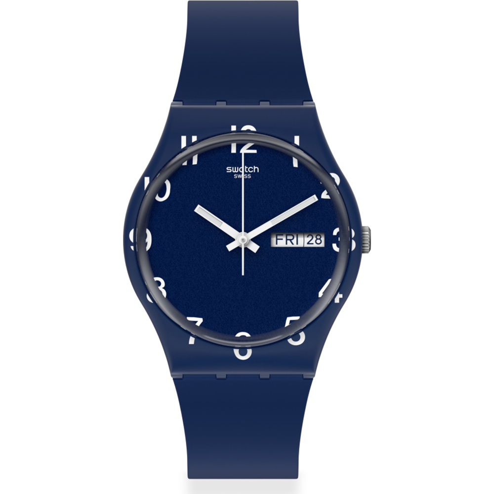 Montre Swatch Standard Gents GN726 Over Blue